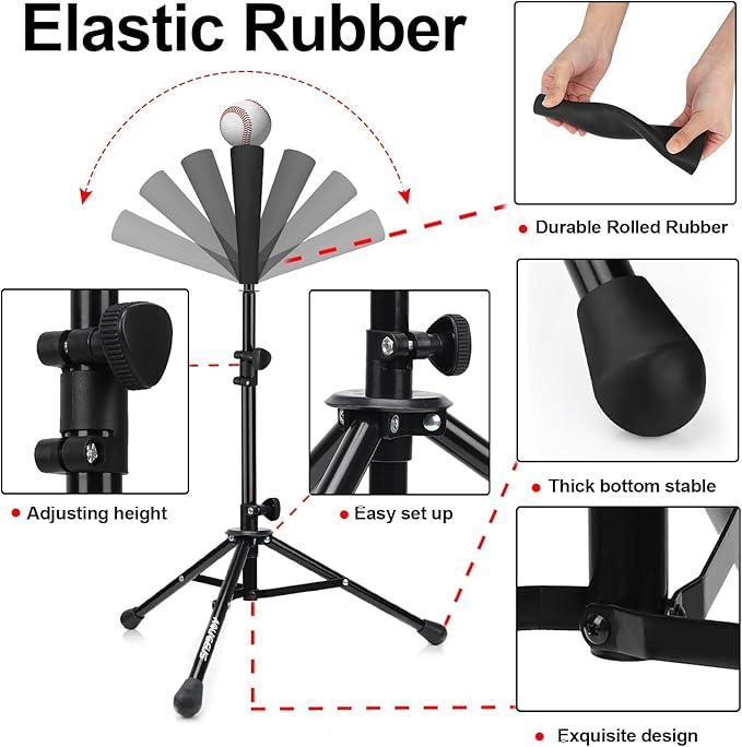 6'X6' Baseball Softball Practice Net,Pitching Net,Batting Net,with Bonus Strike Zone,Target and Bow Frame,for Hitting,Pitching,Catching