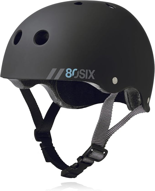 80SIX Triple Certified Multisport Helmet - Ideal for Bike, Scooter, Skateboard, Roller Skate and Inline Skate