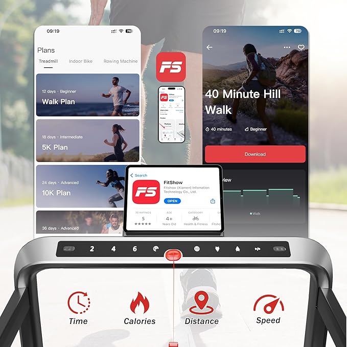 Treadmill for Home Office with Incline, 2-in-1 Portable Walking Pad with 330LBS Weight Capacity, 2.5HP Folding Treadmills with Gesture Sensing Control and Led Display