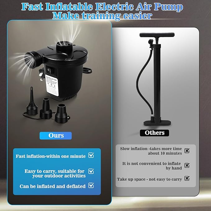 Heavy Punching Bag for Adults Teens, 70'' Standing Boxing Kicking Bag Freestanding Heavy Bag with Gloves and Electric Air Pump, Men Kickboxing Bags for Beginners Training MMA Muay Thai Fitness