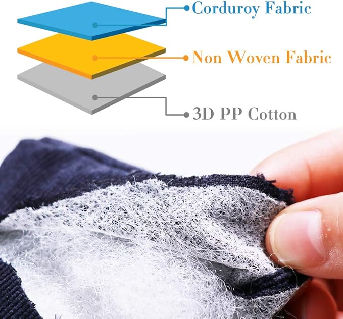 Tiita Floor Pillow Cushion, Round Seat Cushion, Outdoor Floor Pad, Meditation Cushion for Yoga Living Room Sofa Balcony, Set of 2, 22x22 Inch, Grey