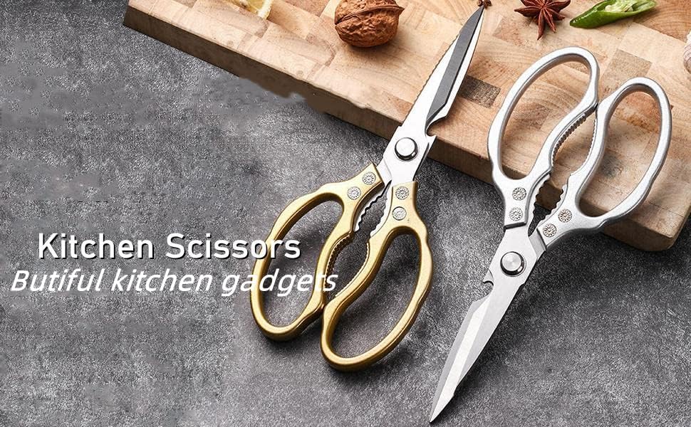 Heavy Duty Sharp Kitchen Scissors, Dishwasher Safe, Cooking Shears - Image 5