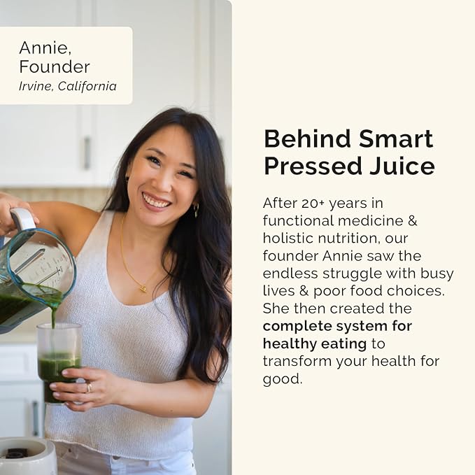 SMART Pressed Juice Pineapple Chia Cleanse | Prebiotic Superfood Plant Based Fiber with Vegan Probiotics & Enzymes | Pineapple Juice Cleanse for Women & Men | 30 Servings