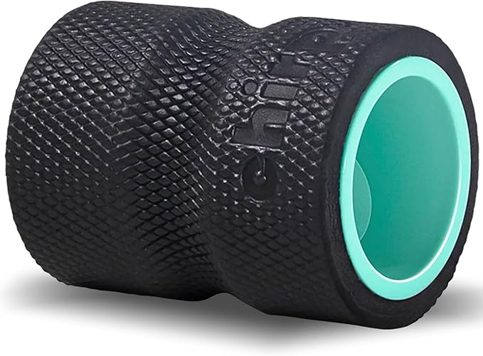Chirp Wheel Foam Roller - Targeted Back & Neck Pain Relief, Muscle Massage, Trigger Point Therapy, High-Density Foam Tool for Physical Therapy, Stretching & Exercise, 500lbs Capacity, 4 Inch Mint