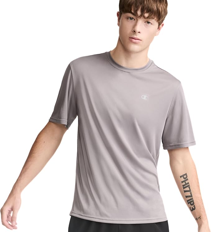 Champion Men's T-shirt, Sport Tee, Moisture Wicking, Anti Odor, Athletic T-shirt for Men (Reg. Or Big & Tall)