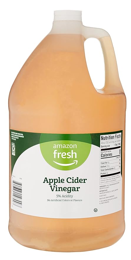Amazon Fresh, Apple Cider Vinegar, 128 Oz
