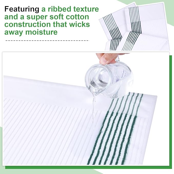 Mixweer Caddy Golf Towel 22" x 42" Large Caddy Towel Camping Sport Towels Cotton Soft Towels for Man Golf Lovers