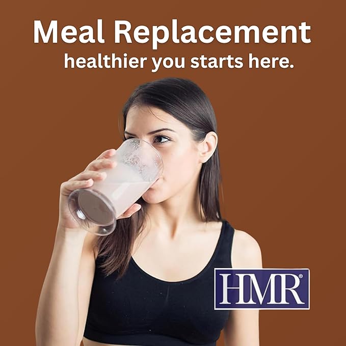 HMR 120 Shake Meal Replacement Powder | Chocolate Shake Mix to Support Healthy Weight Loss | 12g of Protein | Nutritional Drink | Low Calorie Food | 2 Pack (choc/choc), 12 Servings Each