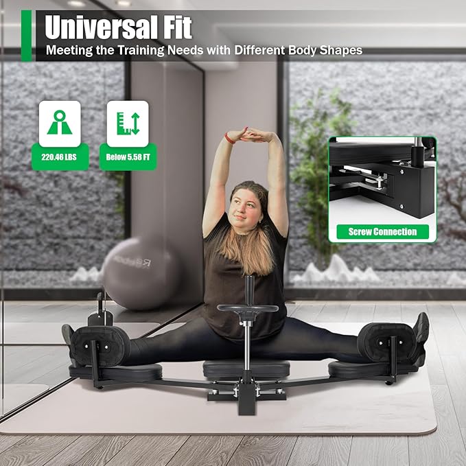 YIYIBYUS Leg Stretcher Machine for Flexibility Training - Split Machine Stretching Equipment for Fitness, Yoga, and Beauty