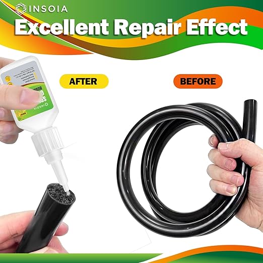 Super Rubber Glue, 20g Heavy Duty Rubber Adhesive for RC Tires, Shoe Soles, Belts, Hoses, Car Seals, Mats, Motorcycle Grips & DIY Repairs ??Quick-Dry, Waterproof, Heat-Resistant CA Glue