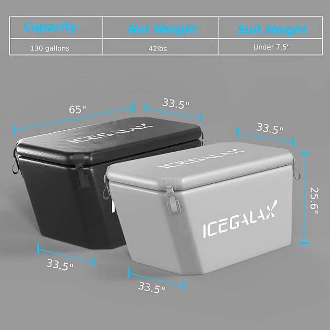 Angled Cold Plunge Tub Portable Ice Bath Tub for Athletes Fitness Recovery Water Chiller Compatible Cold Plunge Outdoor Ice Bathtub (Gray)