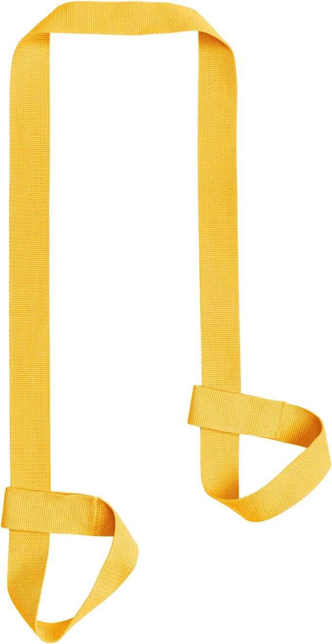 ZOOEASS Yoga Mat Strap, Adjustable Durable Yoga Mat Carrier & Stretching Strap, Multiple Color Choices
