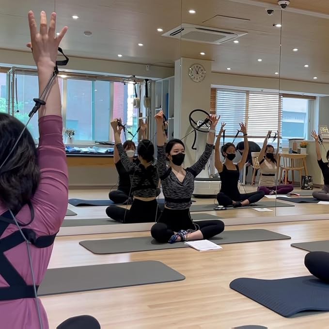 TYE4® and TYE4X™ - Pilates Wearable Resistance/Assistance; Total Body Exercise; Core Strengthening, Portable, Home Gym, Pilates, Yoga, Barre, Posture, Stretching, Balance