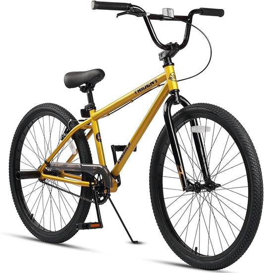 20 24 26 Inch BMX Race Bike Trident Bicycles Beginner-Level to Advanced Riders with 2 Pegs, Multiple Colors