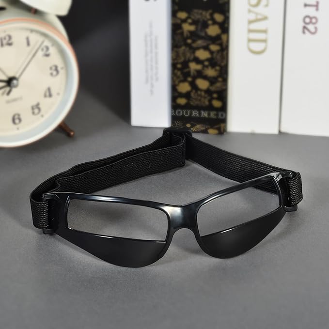 7 Pack of Basketball Dribbling Goggles，Basketball training,Aid Training Equipment for Improving Court Vision，Adjustable Basketball Sports Training Glasses，Improves ball handling