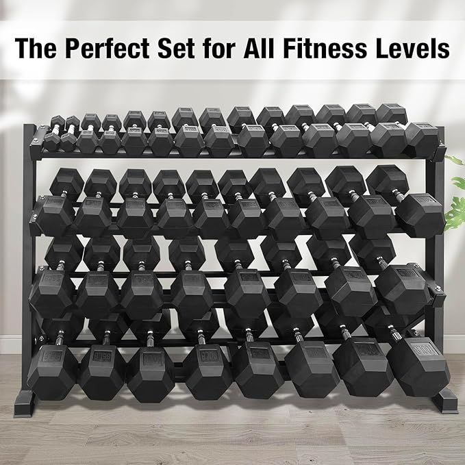 550 lbs 1200lbs 2100 lbs Dumbbells Weight Set, Hex Dumbbell Sets, Gyms Weights Dumbbells Sets, Weight Set for Home Gym, Strength Training, Fitness Center Equipment