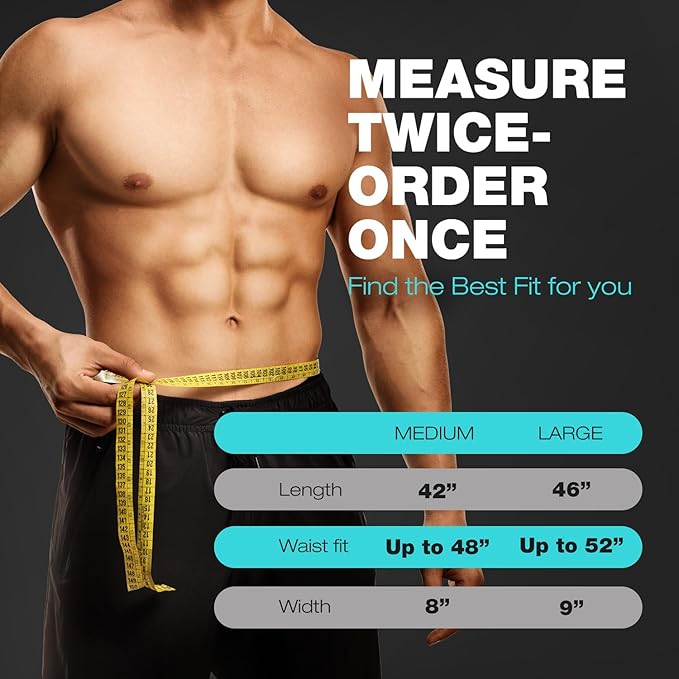 ActiveGear Premium Waist Trimmer & Trainer Belt for Men and Women - Sweat-Enhancing Slimming Wrap for Stomach, Adjustable Fit