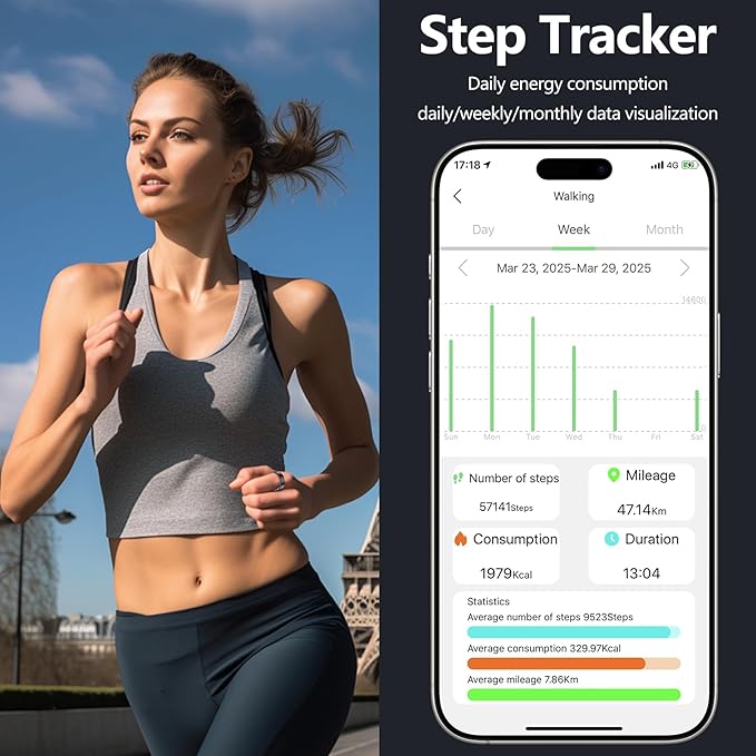 Thin Smart Ring for Fitness & Health Tracking -Heart Rate/Blood Oxygen Monitor, 5ATM Waterproof, Sleep Analysis, Pedometer -No APP Subscription Compatible with Smartphone (Black, 12)