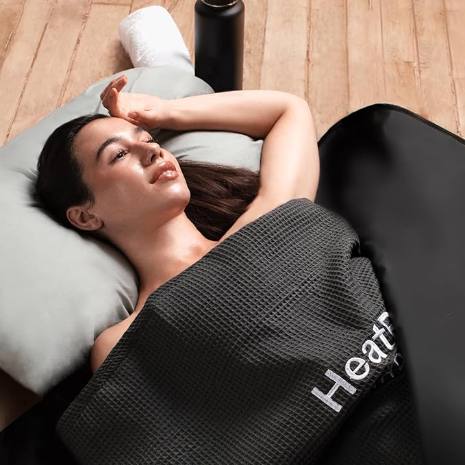 HeatPod Infrared Sauna Blanket for Well-Being and Detox - Relax Your Body & Mind - Personal Sauna, Portable Sauna for Home