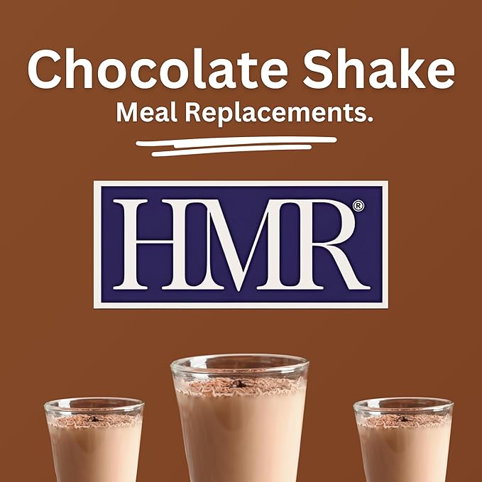 HMR 70 Plus Chocolate Shake & Pudding Mix | Meal Replacement Powder | Lactose-Free | 15g Protein | Supports Healthy Weight Loss | Easy to Make | Low Calorie | 21 Single Serving Packets
