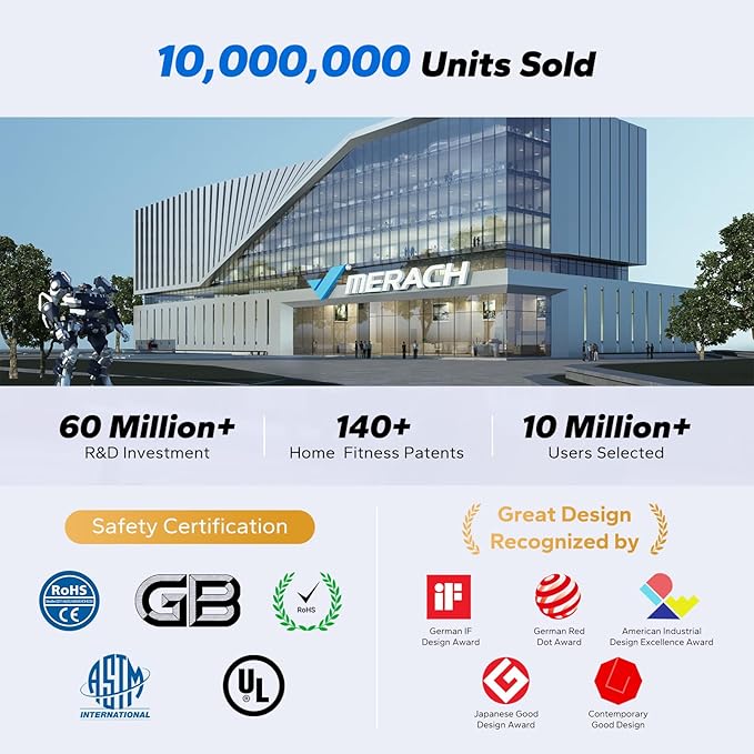 MERACH Rowing Machines for Home, Magnetic Rowing Machine with 16 Levels, Rower Machine of Quiet Resistance, Dual Slide Rail with Max 350lbs Weight Capacity, App Compatible