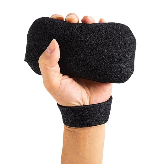 Palm Protector for Hand Contracture Palm Grip Finger Contracture Cushion for Arthritis, Skin Breakdown, Stroke Patient Rehab Hand Exercisers Contracture Prevention Pad