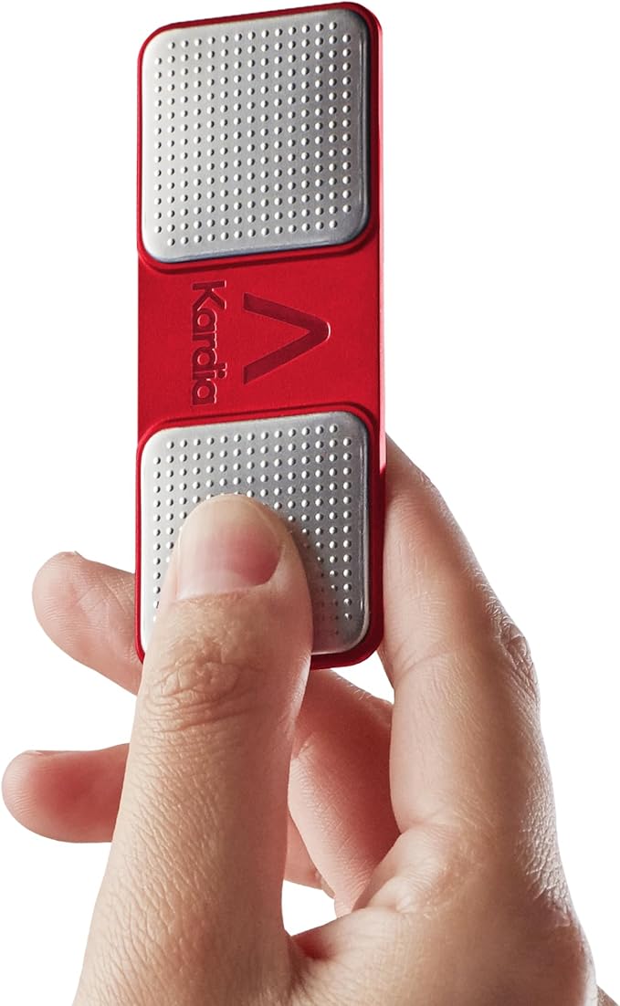 KardiaMobile 1-Lead Personal EKG Monitor – Record at Home – Detects AFib & Irregular Arrhythmias – Easy Results in 30 Seconds – Works w/Most Smartphones