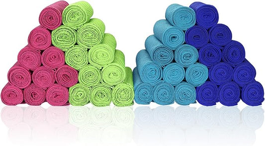 Cooling Towels 40 Pack 40"x 12", 160gsm Bulk Cool Towels, Soft Breathable, Super Absorbent, Quick Cold Towel, for Bowling, Yoga, Travel, Camping, Golf, Football, Hiking, Outdoor Work