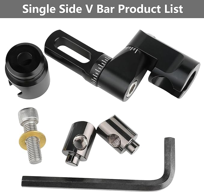 AMEYXGS Bow Stabilizer for Compound Bow, 6" 8" 10" 12" Rod Balance Bar with Damping System and Weights Shock Absorber for Compound Bow Archery Accessory