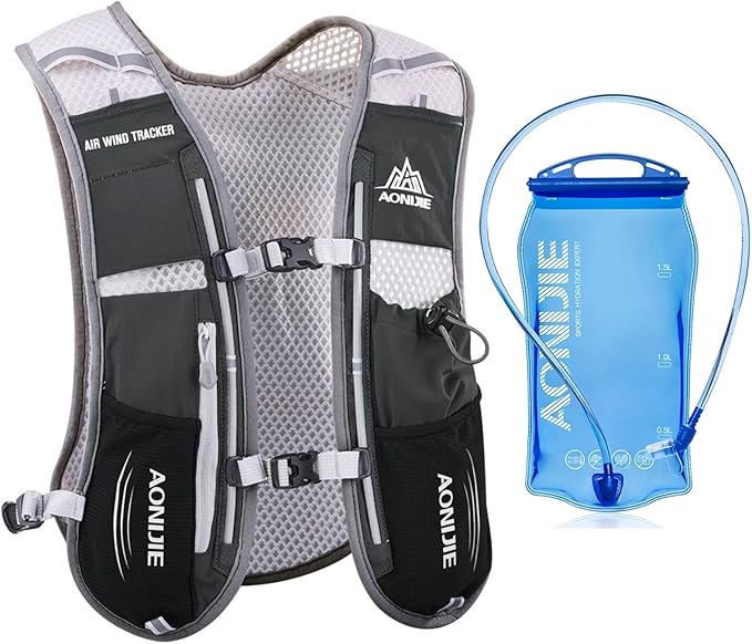AONIJIE Hydration Vest Pack Backpack 5L Marathoner Running Race Hydration