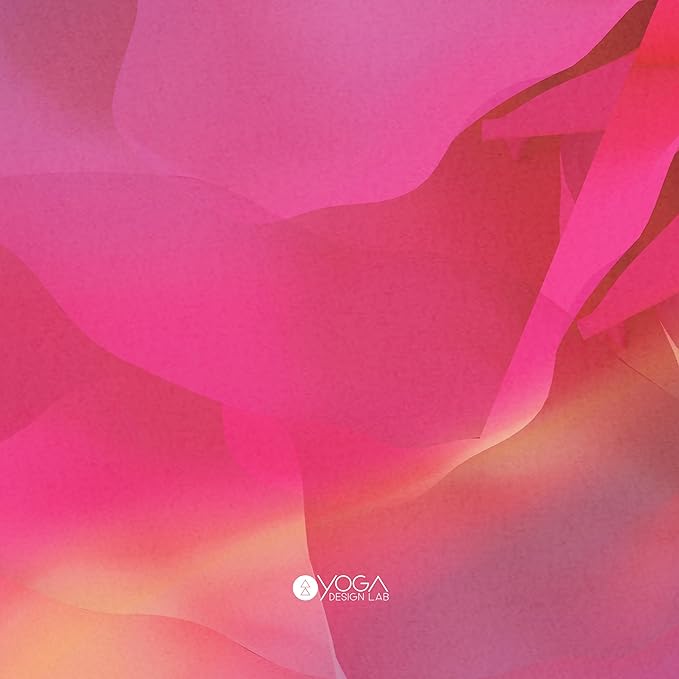 YOGA DESIGN LAB | The Combo Yoga Mat | 2-in-1 Mat+Towel | Eco Luxury | Ideal for Hot Yoga, Power, Bikram, Ashtanga, Sweat | Studio Quality | Includes Carrying Strap!