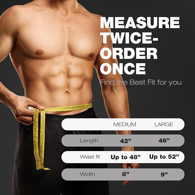 ActiveGear Premium Waist Trimmer & Trainer Belt for Men and Women - Sweat-Enhancing Slimming Wrap for Stomach, Adjustable Fit