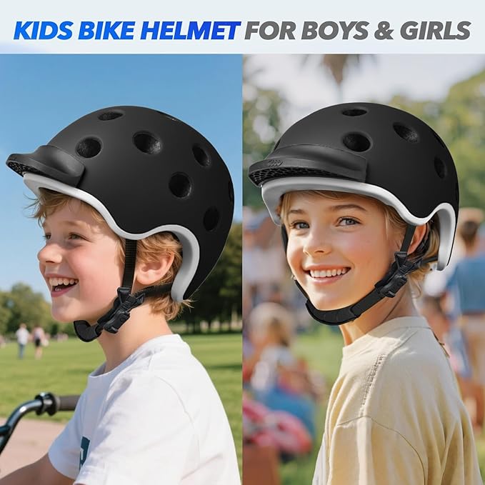 Kids Bike Helmet for 5-8-14 Kids Skateboard Helmet Boys Girls Child Youth Adjustable Lightweight Ventilation and Multi-Sports Scooter Cycling Roller Balance Bike