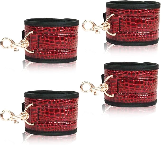 6pcs Black PU Adjustable Straps Sports Training Fitness Gear Home Yoga Set