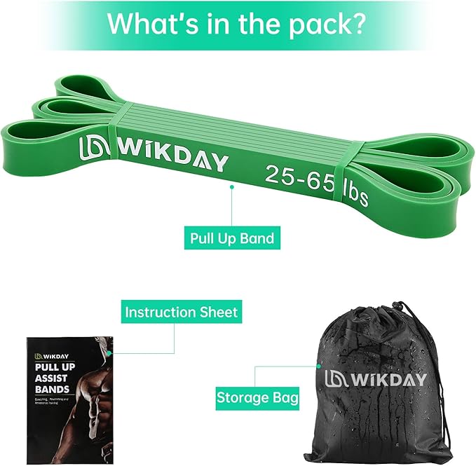 Resistance Bands for Working Out, Exercise Bands, Workout Bands, Pull Up Assistance Bands for Body Stretching Training Physical Therapy Muscle Training for Men & Women