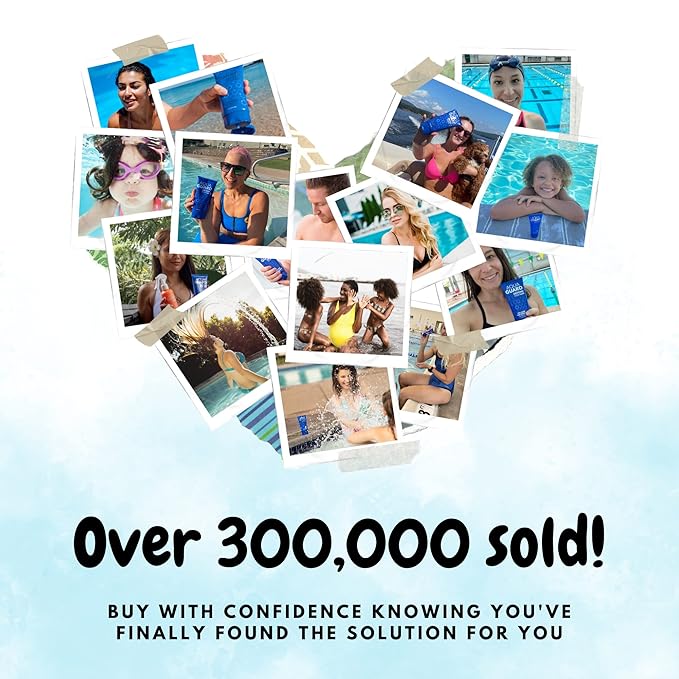 AQUA GUARD Pre-Swim Hair Defense | No More Swim Hair | Prevents Chlorine Damage + Softens Hair While Swimming | Made in California | Color Safe, Leaves Hair Smelling Great | 5.3 oz