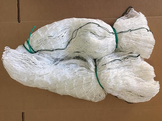 10ft x 25ft, 20ft x 25ft, Sports Practice Netting - Hitting Throwing Pitching Net for Golf, Golf Backstop, Baseball, Softball, Hockey, Soccer, La Crosse, Barrierand and More