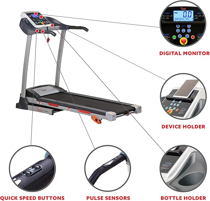 Sunny Health & Fitness Smart Wi-Fi Treadmills