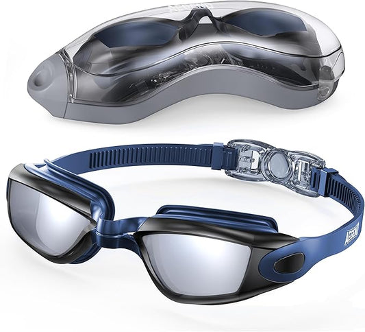 Aegend Swim Goggles, Swimming Goggles No Leaking Full Protection Adult Men Women Youth