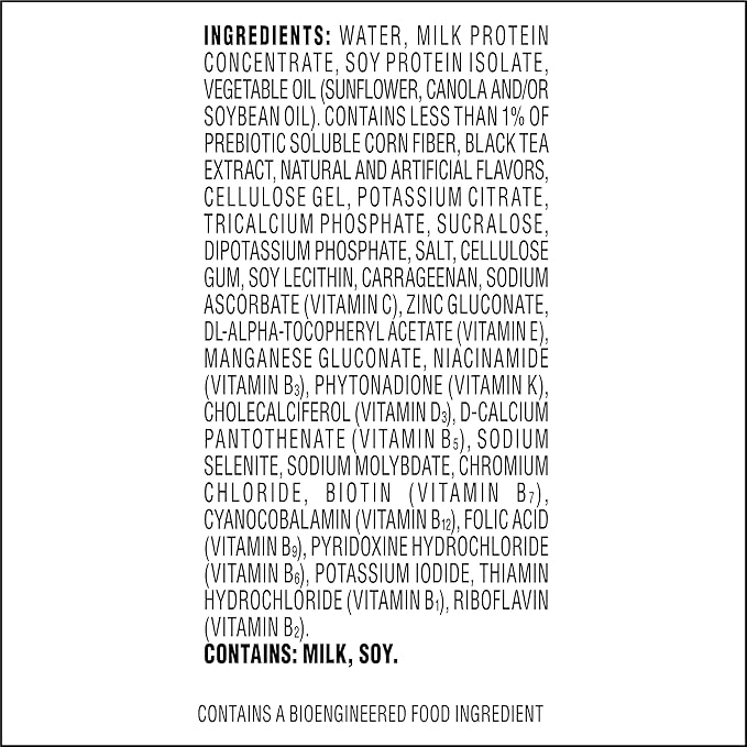 Atkins Chai Tea Latte Flavored Protein Shake, High Protein Shake, Low Glycemic, Low Carb, Low Sugar, Keto Friendly, Gluten Free, 12 count (3 sets of 4)