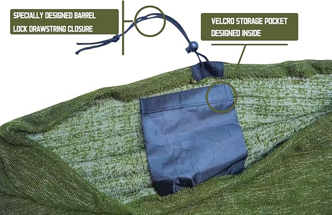 GrowSwell fabric Sock for Surfboard, Treetop Green Surfboard Cover, Surfboard Protection from Scratches, Dings, Wax, UPF 50+ proteciton, Keep 30°F cooler when covered