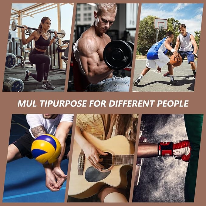 Hand Grip Strengthener - 5-100KG Adjustable Hand Exerciser Grip Strength Trainer for Muscle Building, Hand Therapy and Recovery - Relieve Pain for Arthritis, Carpal Tunnel, Includes Grips and