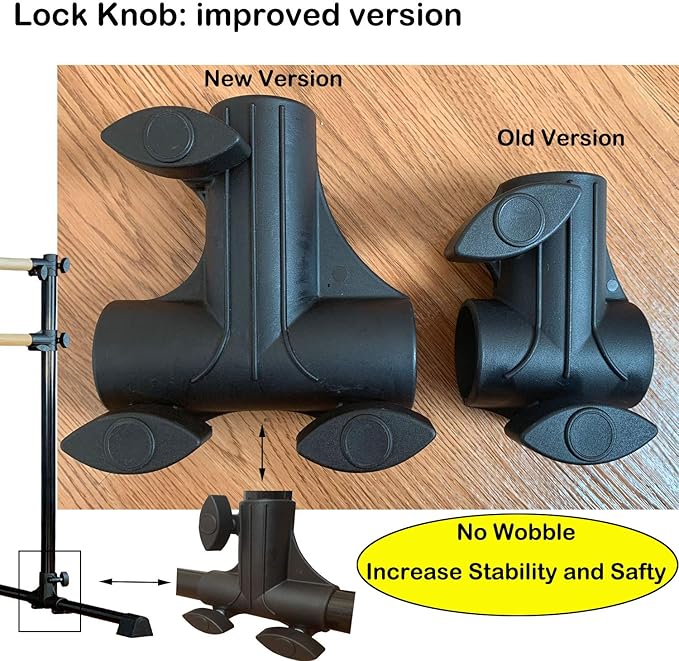 4 Ft Portable Wood Ballet Barre Ballet Bar Dance Barre Freestanding with Carry Bag