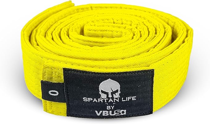 Karate Belt, All-Purpose Martial Arts Belt, Judo, Taekwondo Belt, Durable MMA Color Rank TKD Belt Size 0-6.