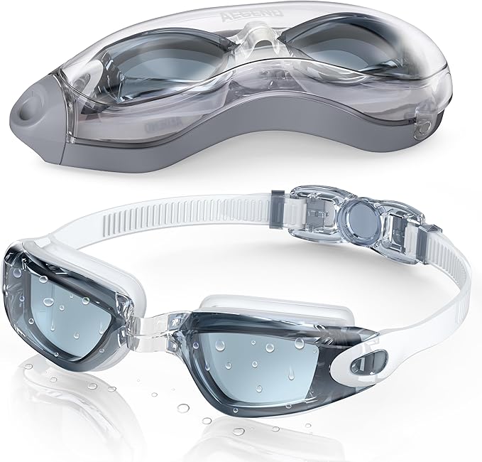 Aegend Swim Goggles, Swimming Goggles No Leaking Full Protection Adult Men Women Youth