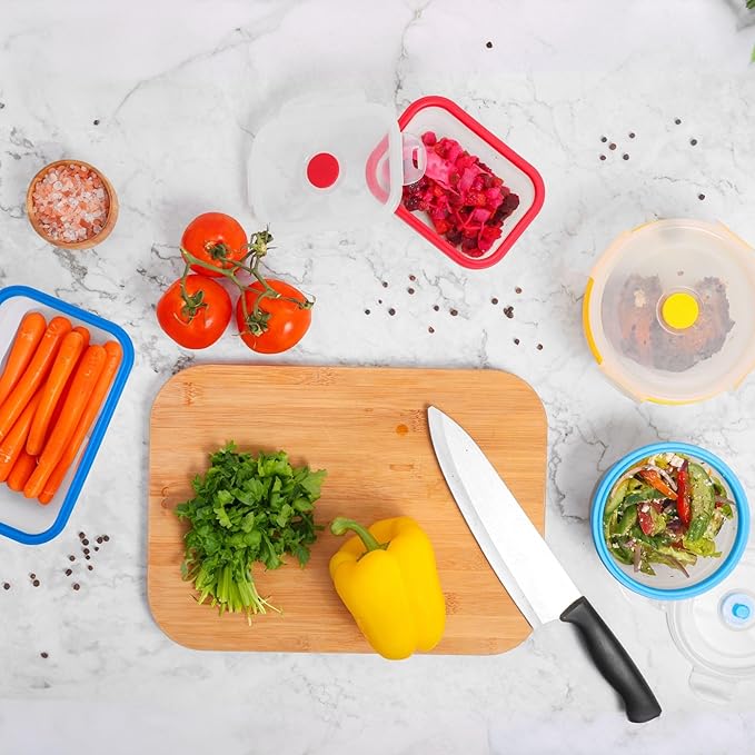Collapsible Silicone Food Storage Containers, BPA Free, Microwave, Freezer and Dishwasher Safe, Lunch, Meal Prep, Travel, Space-Saving