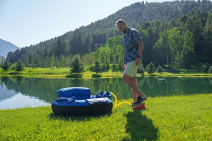 High Sierra II Inflatable Float Tube for Fishing and Angling by Caddis Sports