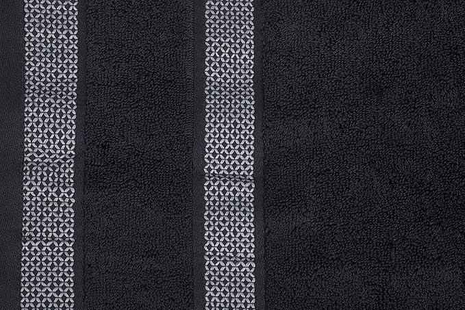 CASA COPENHAGEN Solitaire Towel, 2 Piece Bath Sheet Towel Set- Pine Grey, 600 GSM Designed in Denmark Made of Soft Egyptian Cotton for Bathroom, Kitchen & Shower