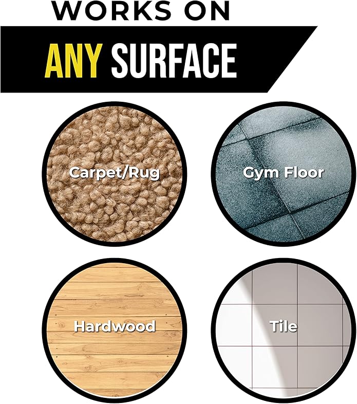 Core Sliders Black - Dual Sided Workout Gliding Discs for Core Exercise and Strengthening - Light and Portable Core Workout Equipment - Applicable for Most Floor Surfaces