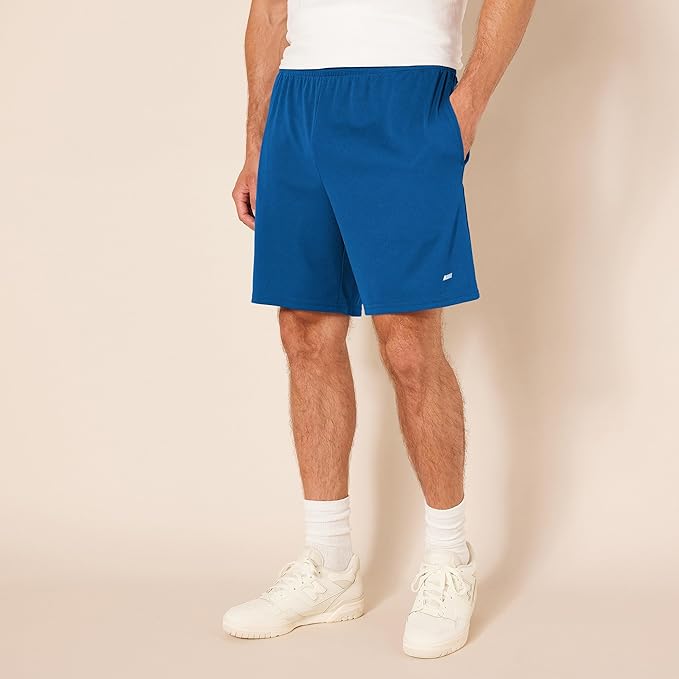 Amazon Essentials Men's Performance Tech Loose-Fit Shorts (Available in Big & Tall), Pack of 2